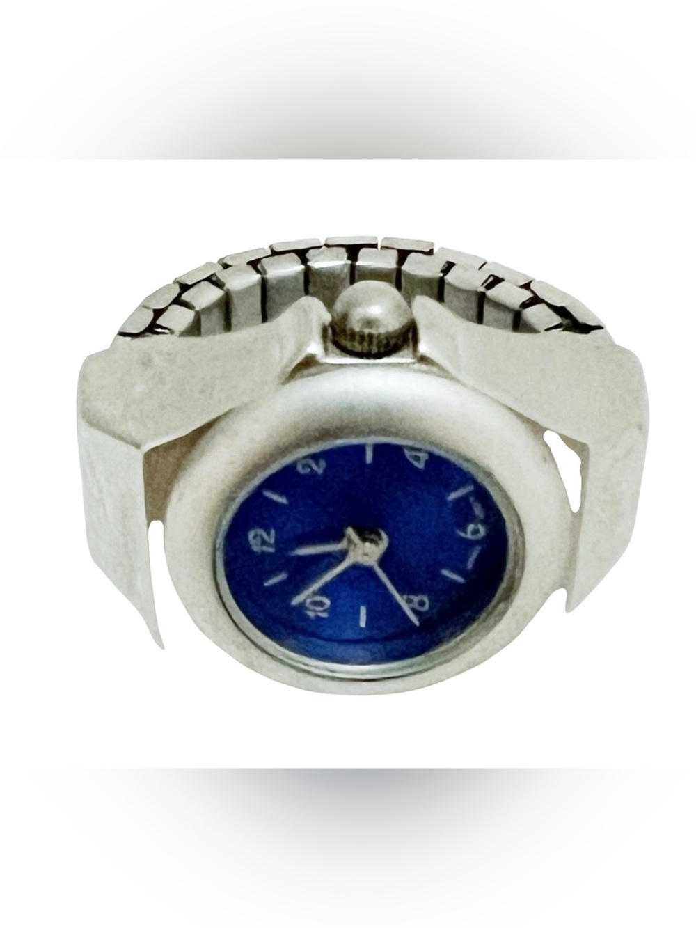 Vintage Digits Finger Ring watch Japan Movement Stainless Steel
